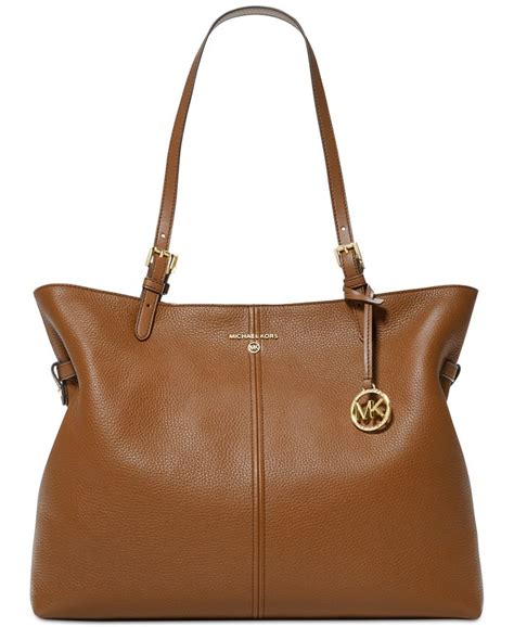 michael kors lenox large leather tote bag|michael kors saffiano tote large.